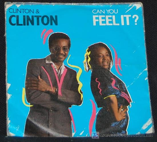 Discos de vinilo: SINGLE CLINTON & CLINTON. CAN YOU FEEL IT? - Foto 1