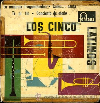 Discos de vinilo: LOS CINCO LATINOS - Foto 1