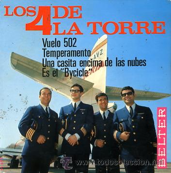 Discos de vinilo: LOS 4 DE LA TORRE - Foto 1