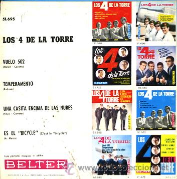 Discos de vinilo: LOS 4 DE LA TORRE - Foto 2