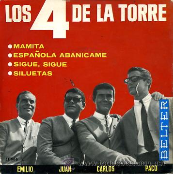 Discos de vinilo: LOS 4 DE LA TORRE - Foto 1