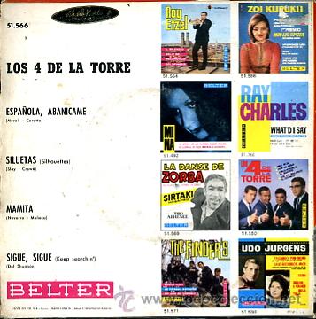 Discos de vinilo: LOS 4 DE LA TORRE - Foto 2