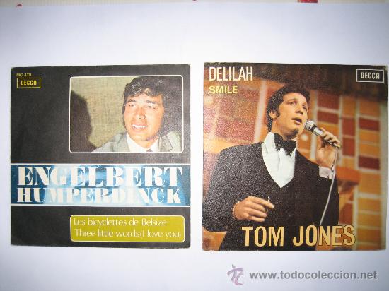 Discos de vinilo: Englebert Humperdinck y Tom Jones - Foto 1