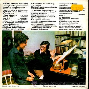 Discos de vinilo: GLORIA. - Foto 2