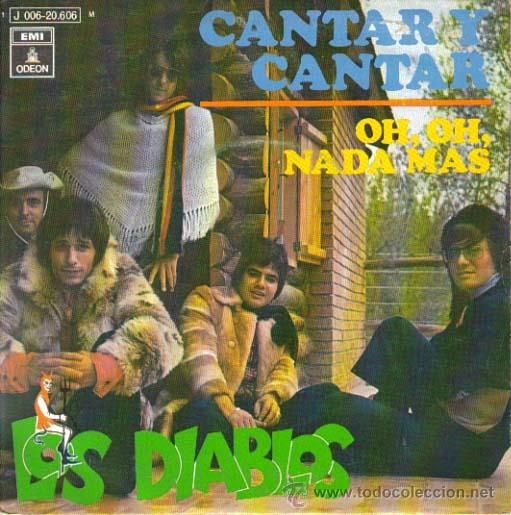 Discos de vinilo: LOS DIABLOS : RARO SINGLE 1970 EMI , A ESTRENAR - Foto 1