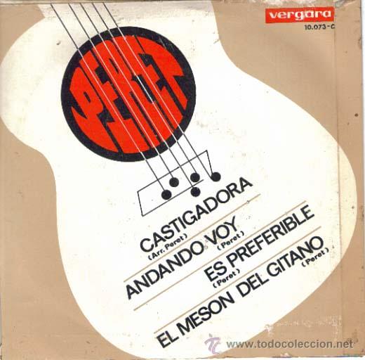 Discos de vinilo: PERET : EP 1969 VERGARA - Foto 2