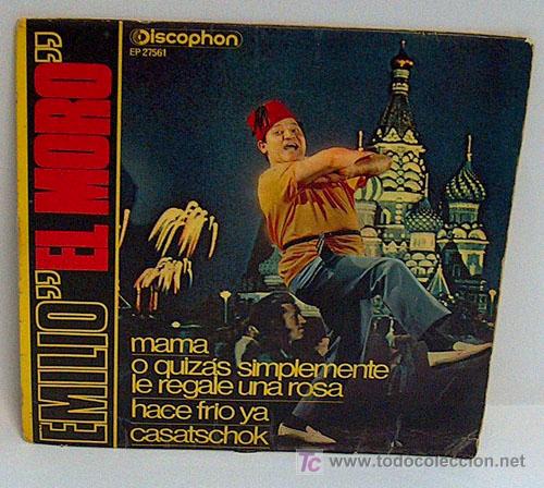 Discos de vinilo: EMILIO EL MORO &lsquo;CASATSCHOCK&rsquo; EP DISCOPHON, 1969 - Foto 1