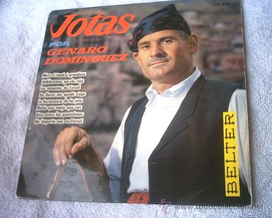 Discos de vinilo: GENARO DOMINGUEZ - JOTAS - Foto 1