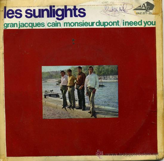 Discos de vinilo: Les Sunlights - Grand Jacques - Foto 1