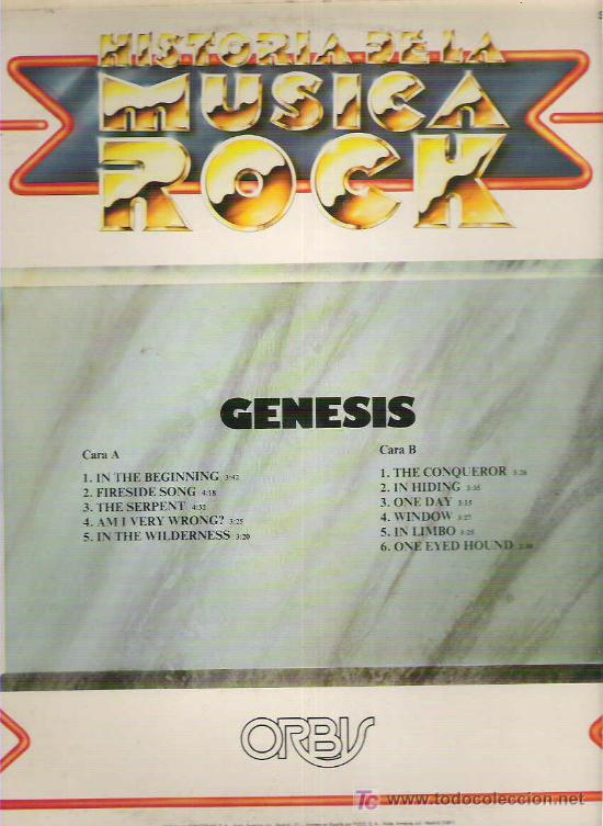 Discos de vinilo: genesis - la historia de la musica rock num 7 - Foto 2