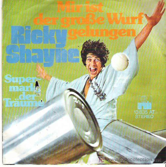 Discos de vinilo: RICKY SHAYNE - CANTANDO EN ALEMAN *** ARIOLA - Foto 1