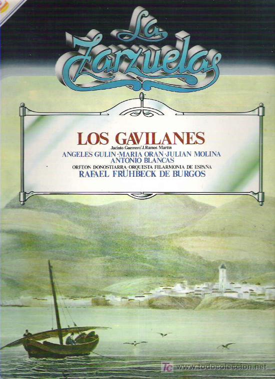 Discos de vinilo: LA ZARZUELA - LOS GAVILANES ** NUM 4 - Foto 1