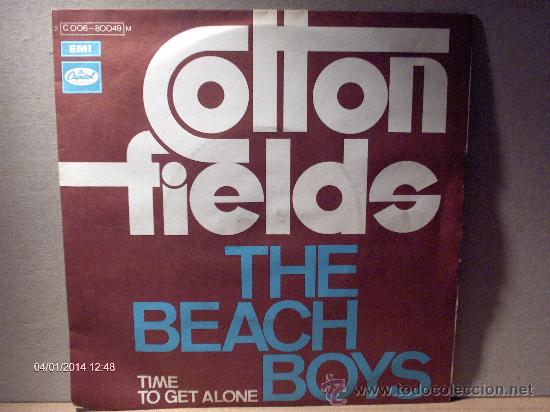 Discos de vinilo: THE BEACH BOYS ---- COTTON FIELDS - Foto 1