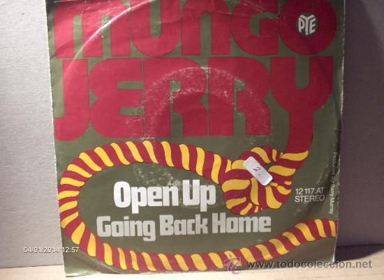 Discos de vinilo: MUNGO JERRY ---- OPEN UP - Foto 1