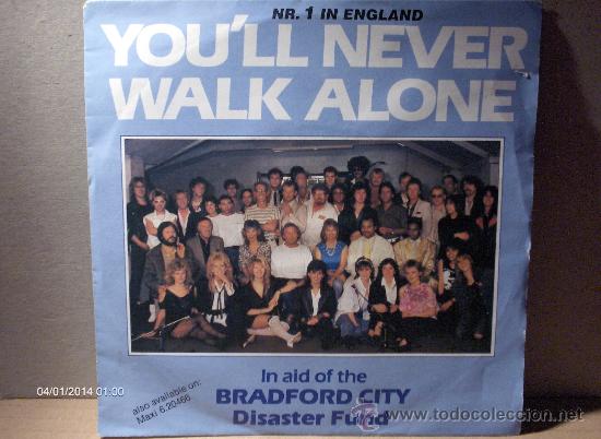 Discos de vinilo: THE CROWD ---- YOU&acute;LL NEVER WALK ALONE - Foto 1