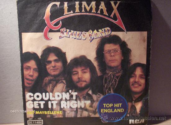 Discos de vinilo: CLIMAX BLUES BAND --- COULDN&acute;T GET IT RIGHT - Foto 1