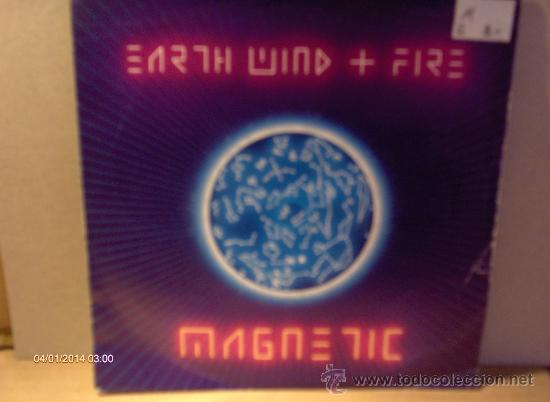 Discos de vinilo: EARTH ,WIND + FIRE ---- MAGNETIC - Foto 1