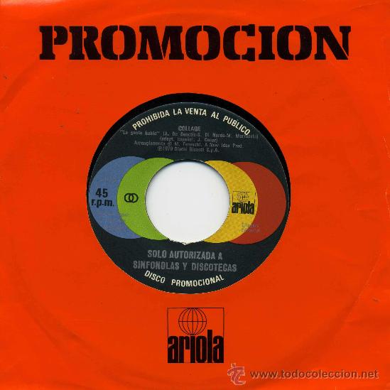 Discos de vinilo: Collage - La gente habla - Foto 1