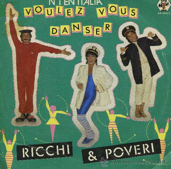 Discos de vinilo: Ricchi & Poveri - Voulez vous danser - Foto 1