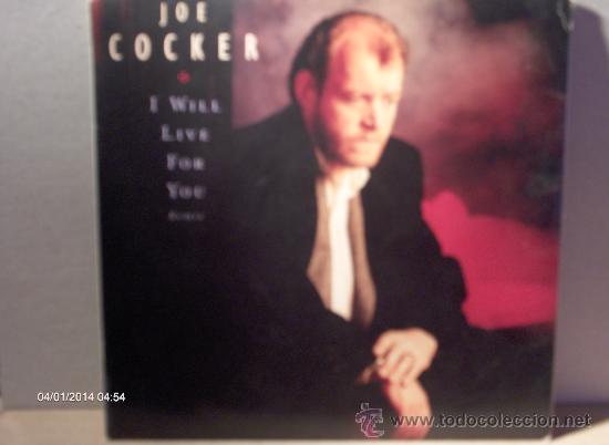 Discos de vinilo: JOE COCKER ---- I WILL LIVE FOR YOU - Foto 1