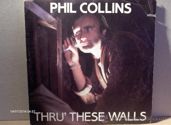 Discos de vinilo: PHIL COLLINS ---- THRU&acute;THESE WALLS - Foto 1