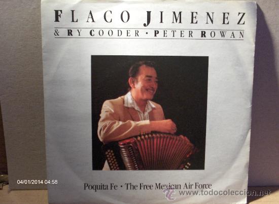 Discos de vinilo: FLACO JIMENEZ ----- POQUITA FE - Foto 1