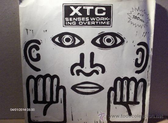 Discos de vinilo: XTC ---- SENSES WORKING OVERTIME - Foto 1