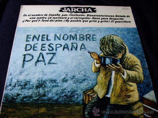 Vinyl-Schallplatten: jarcha-en el nombre de Espa&ntilde;a paz