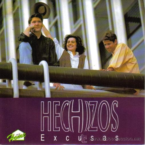 Discos de vinilo: HECHIZOS - EXCUSAS SINGLE PROMO 1992 - Foto 1