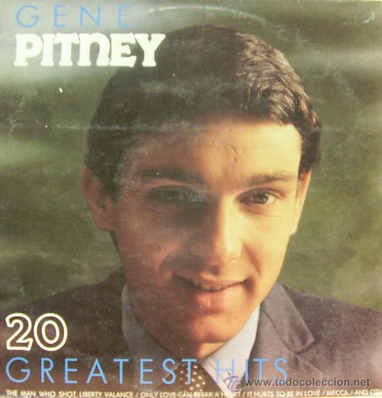 Discos de vinilo: GENE PITNEY-20 GREATEST HITS LP GERMANY - Foto 1