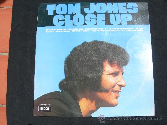 Discos de vinilo: LP TOM JONES /  CLOSE UP - Foto 1