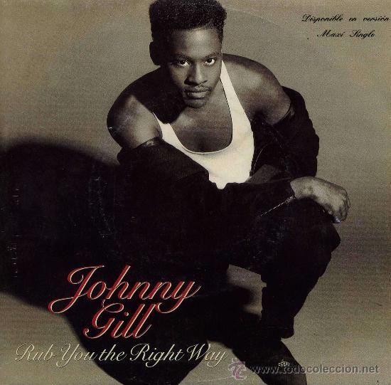 Discos de vinilo: Johnny Gill - Rub you the right way - Foto 1