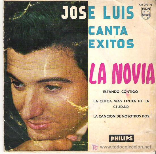 Discos de vinilo: JOSE LUIS CANTA EXITOS - LA NOVIA *** EP PHILIPS 1961 - Foto 1
