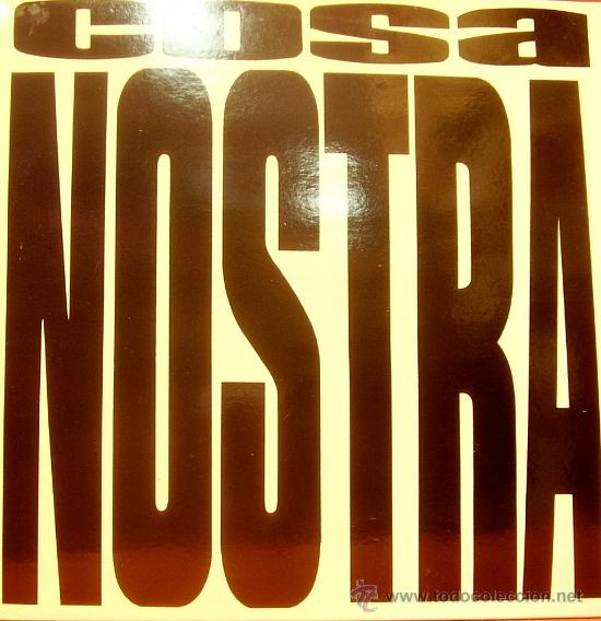 Discos de vinilo: COSA NOSTRA - MISMO TITULO MAXI SINGLE 1989 - Foto 1