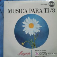 Discos de vinilo: MUSICA PARA TI/ VOL 8 / SINGLE /1964 /4 TEMAS PEPETO
