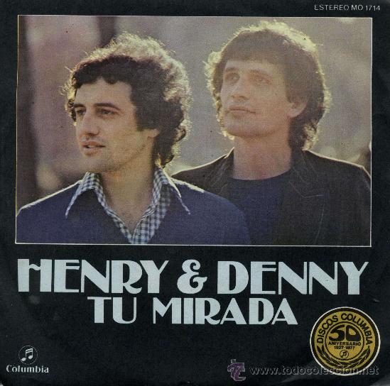 Discos de vinilo: Henry & Denny - Tu mirada - Foto 1