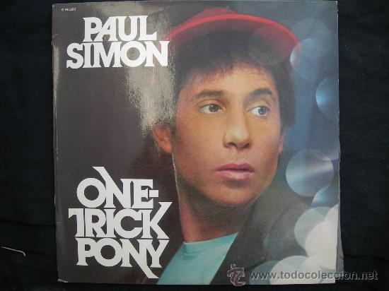 Discos de vinilo: LP PAUL SIMON / ONE TRICK PONY - Foto 1