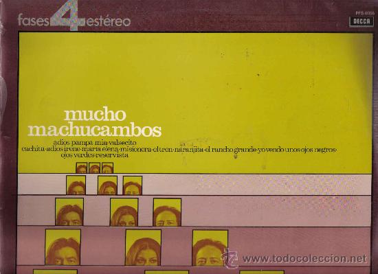 Discos de vinilo: lp LOS MACHUCAMBOS - MUCHO MACHUCAMBOS - Foto 1