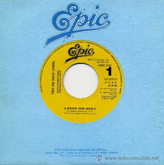 Discos de vinilo: Two on each camel - A brand new world - Foto 1
