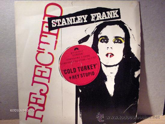 Discos de vinilo: STANLEY FRANK ----- COLD TURKEY - Foto 1