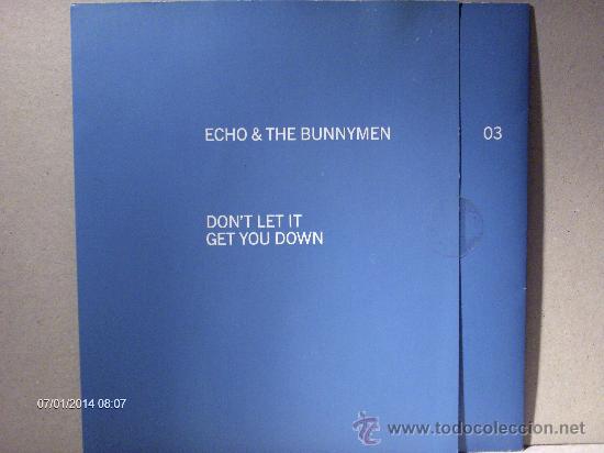 Discos de vinilo: ECHO & THE BUNNYMEN ---- DON&acute;T LET IT GET YOU DOWN - Foto 1