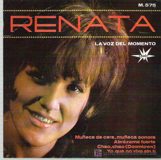 Discos de vinilo: RENATA - MU&Ntilde;ECA DE CERA **** EP MARFER 1965 - Foto 1