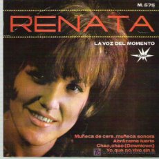 Discos de vinilo: RENATA - MUÑECA DE CERA **** EP MARFER 1965. Lote 12584461