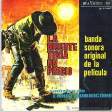 Discos de vinilo: LA MUERTE TENIA UN PRECIO -- ENNIO MORRICONE **** RCA VICTOR 1966. Lote 16124023