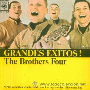 Discos de vinilo: THE BROTHERS FOUR - VERDES CAMPI&Ntilde;AS - EP RARO DE VINILO DE 1963 C-29