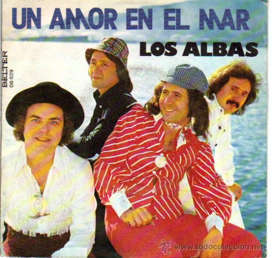 Discos de vinilo: LOS ALBAS / UN AMOR EN EL MAR / ERES DIFERENTE - Foto 1