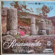 Discos de vinilo: ROSAMUNDA - SCHUBERT. ORQUESTA FILARMÓNICA DE LA HAYA. DIR WILLEM VAN OTTERLOO. 1958PHILIPS 402012NE