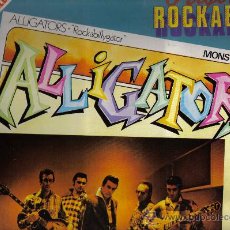 Discos de vinilo: ROCKABILLY DOBLE LP : ALLIGATORS & CHRIS EVANS