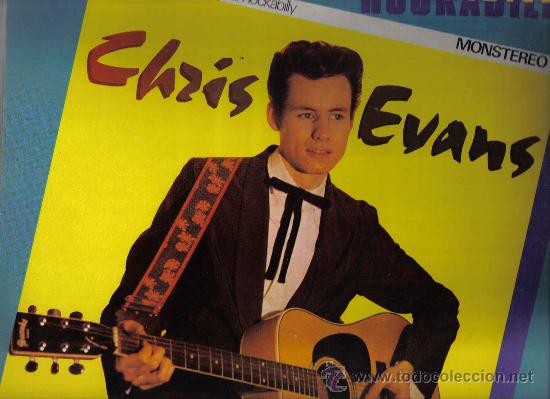 Discos de vinilo: Rockabilly doble lp : ALLIGATORS & CHRIS EVANS - Foto 2