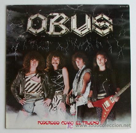 Discos de vinilo: OBUS &middot;&middot;&middot; Poderoso como el trueno - (LP 33 rpm) - Foto 1
